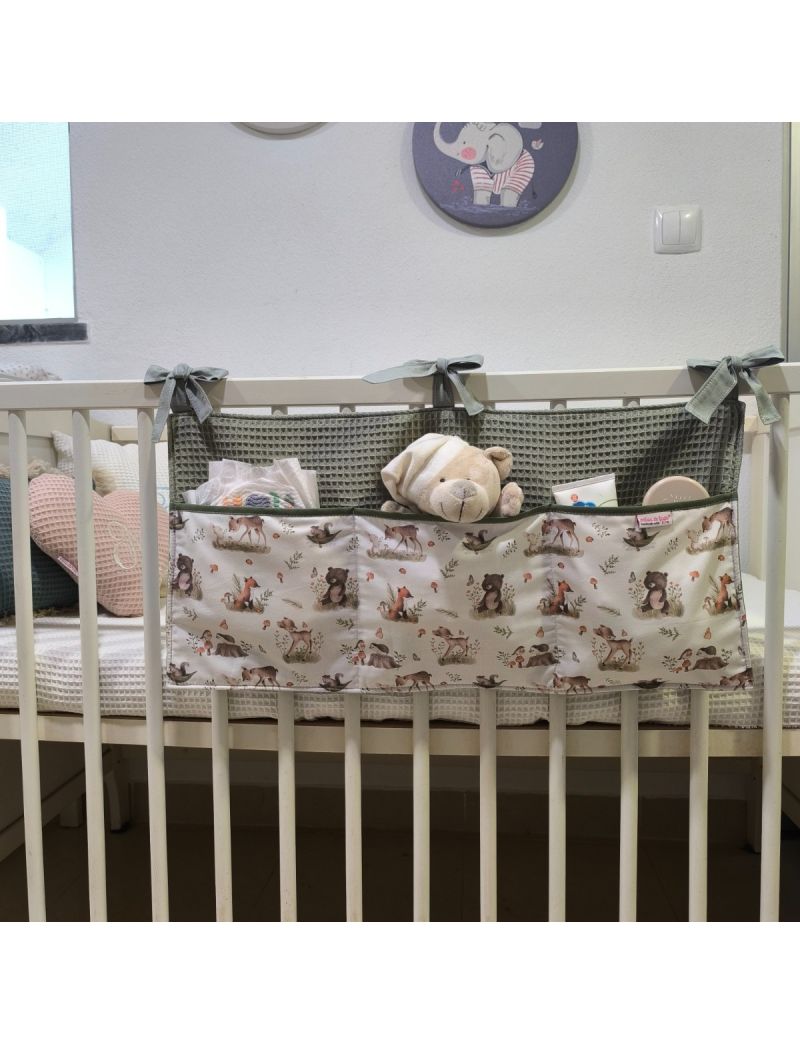 Organizador de Berço - Animais do Bosque