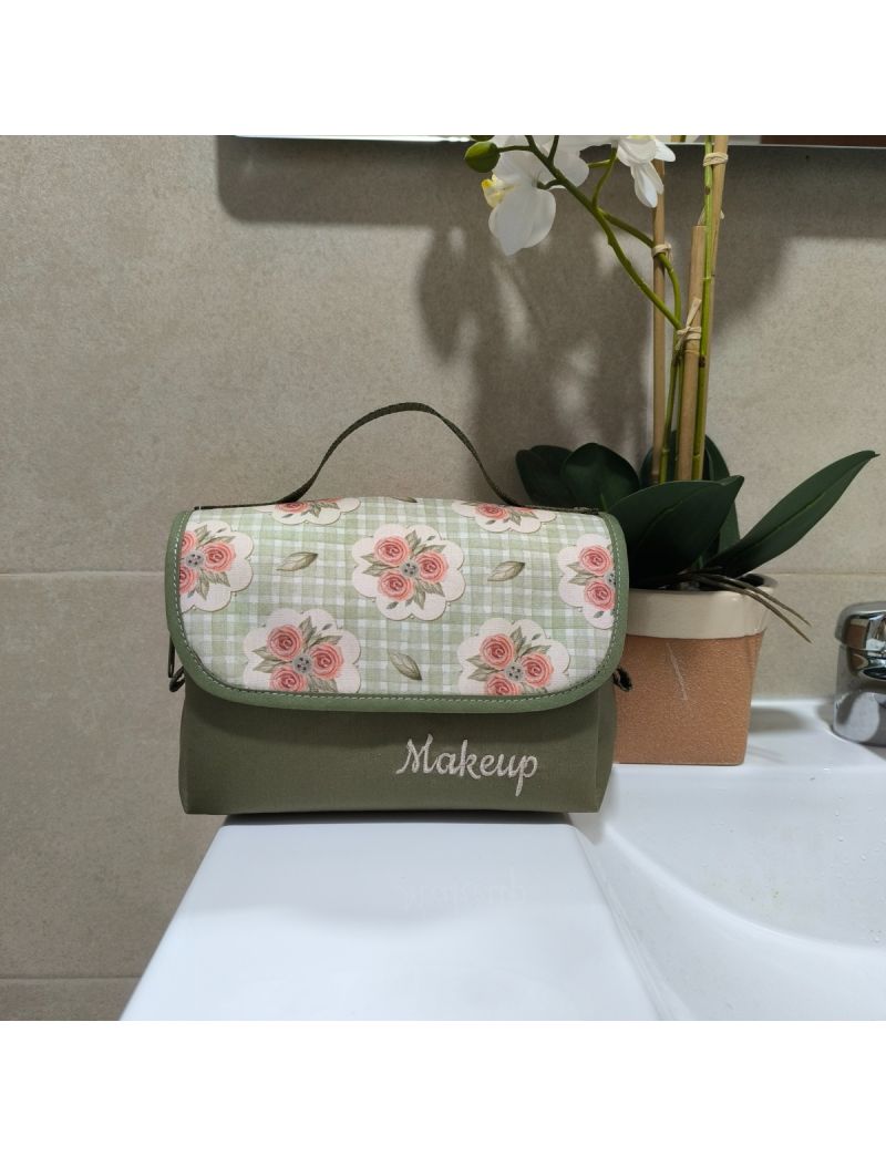Bolsa Maquilhagem - Rosinhas 
