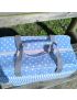 Mala Maternidade - Azul com Bolas 