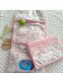 Bolsa Multiusos - Coelhos & Balões (Rosa)