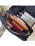 Bolsa Maquilhagem - Preta / Prateado 