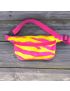 Bolsa de Cintura - Neon Zebra (Rosa e Amarelo)