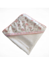 Toalha Capuz - Forest Animal Pink
