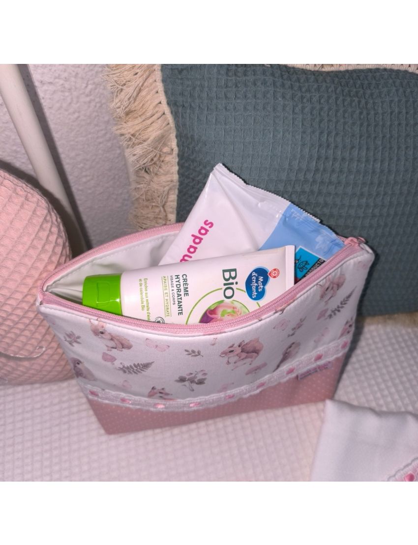 Necessaire Forest Animal - Pink