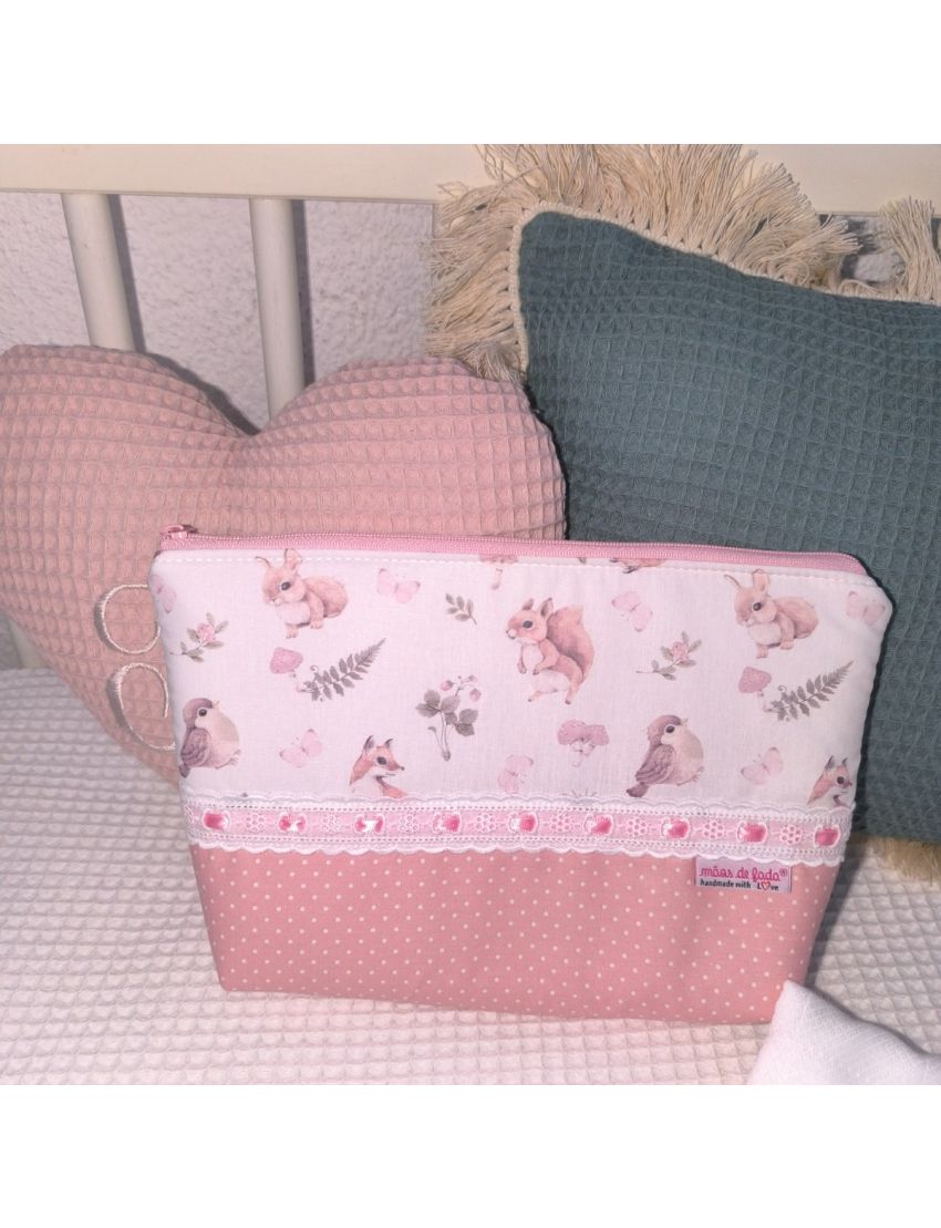 Necessaire Forest Animal - Pink