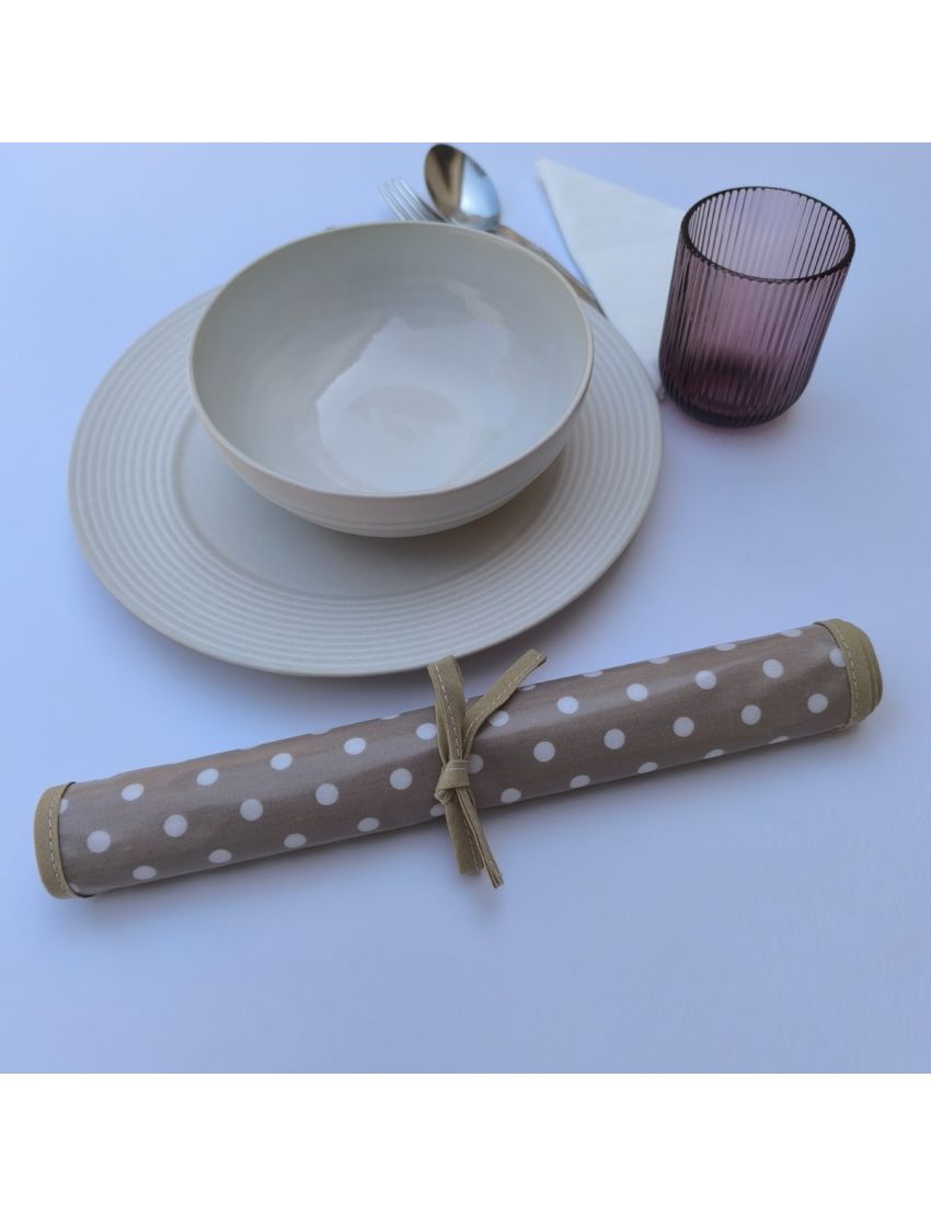 Individual - Bege/Bolas