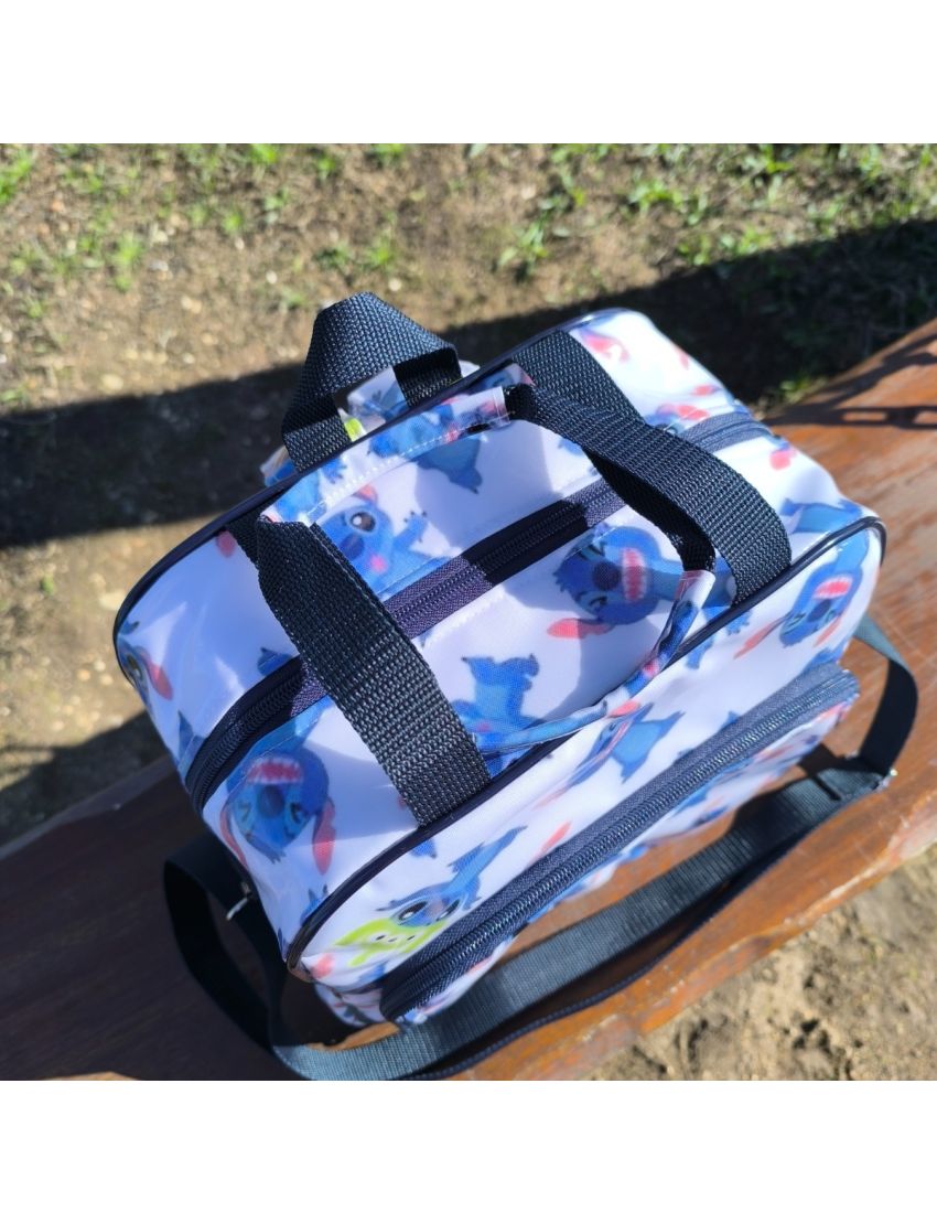 Mochila Lancheira - Stitch