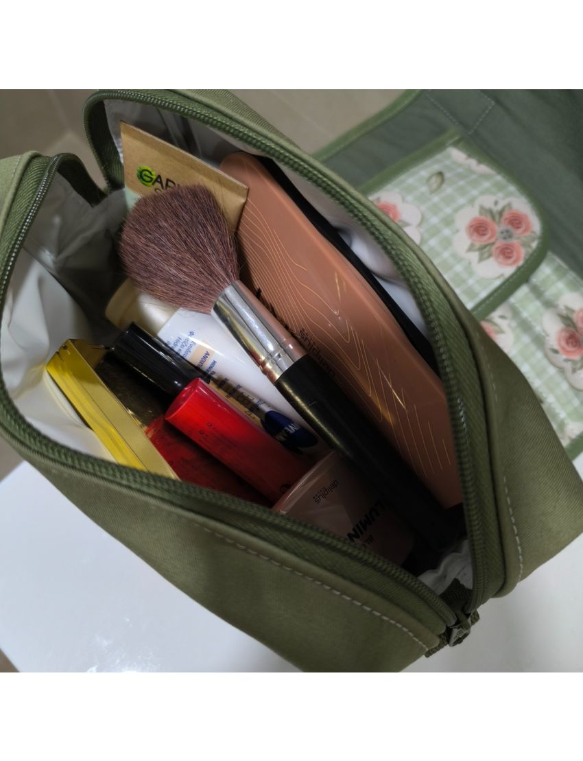 Bolsa Maquilhagem - Rosinhas 