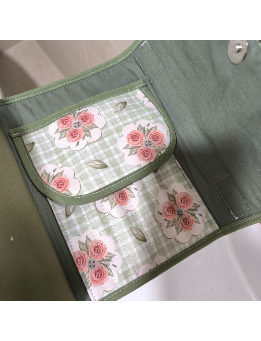 Bolsa Maquilhagem - Rosinhas 