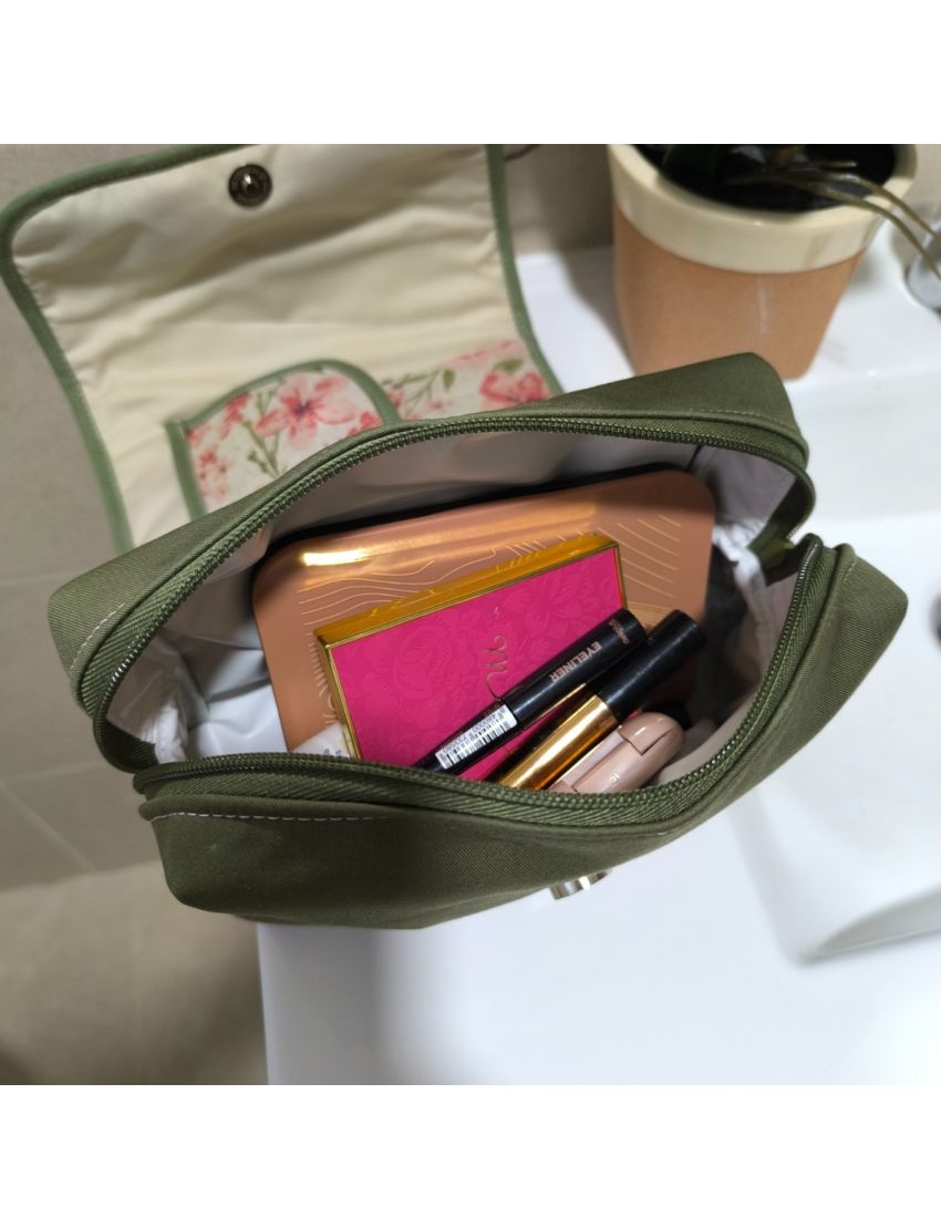 Bolsa Maquilhagem - Floral