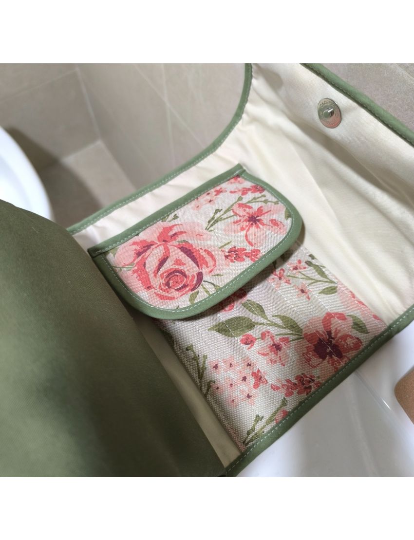 Bolsa Maquilhagem - Floral