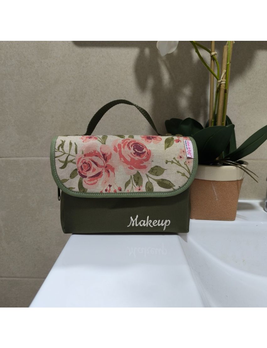 Bolsa Maquilhagem - Floral
