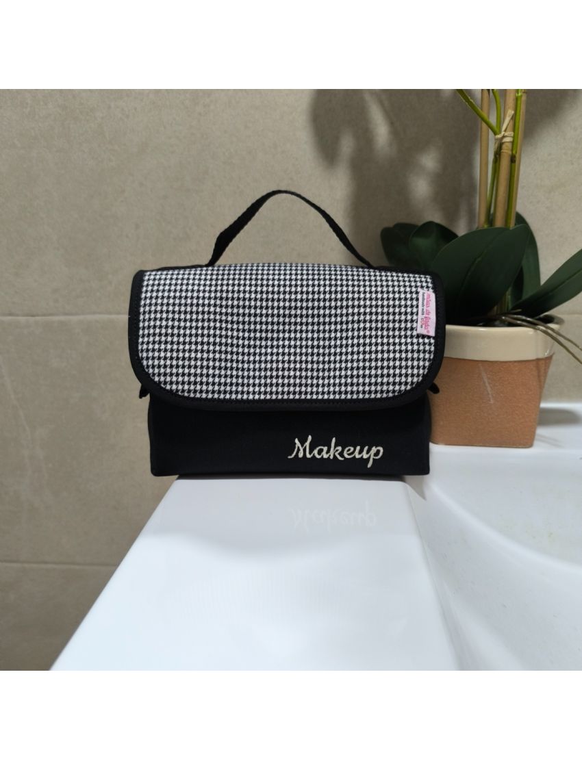 Bolsa Maquilhagem - Pied de Poule