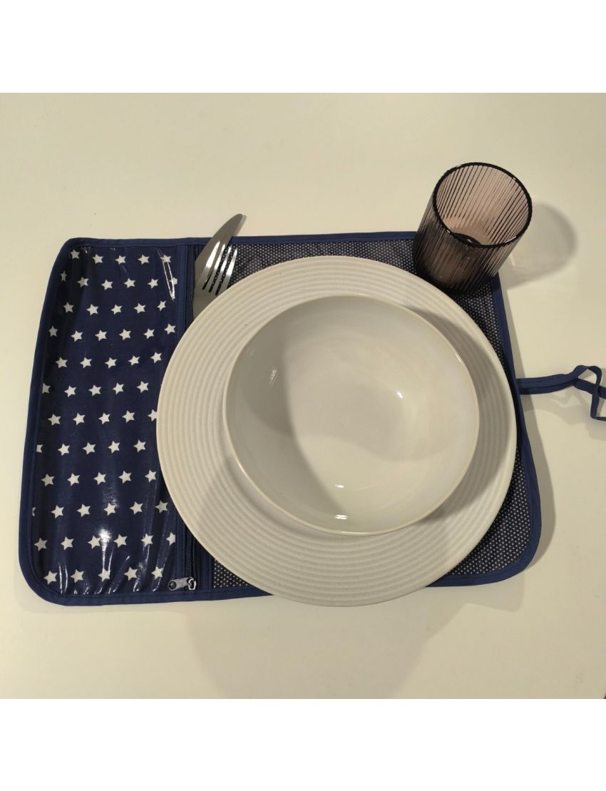 Individual - Azul/Estrelas