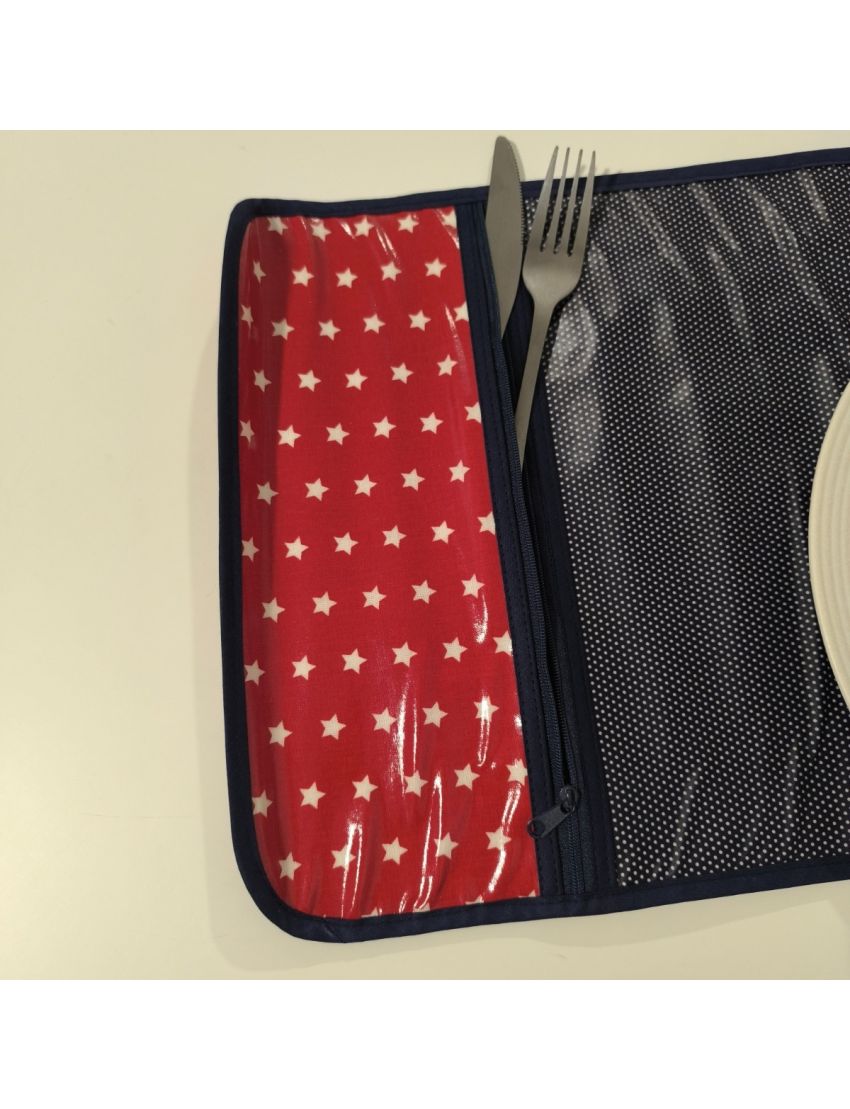 Individual - Vermelho/Estrelas