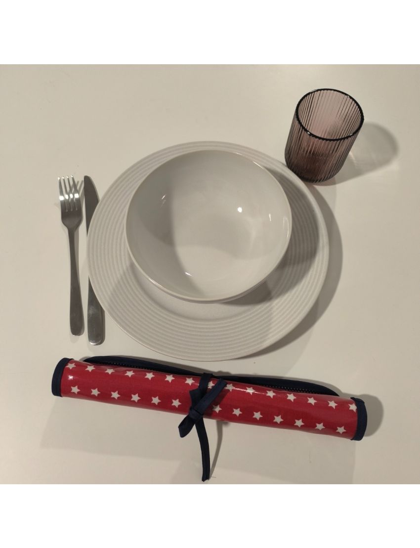 Individual - Vermelho/Estrelas