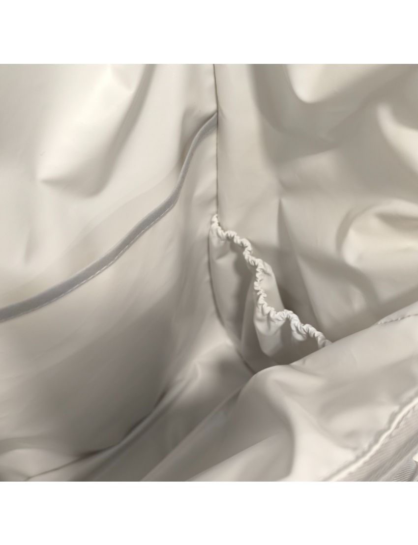 Mochila Maternidade - Cinza/Bolas 