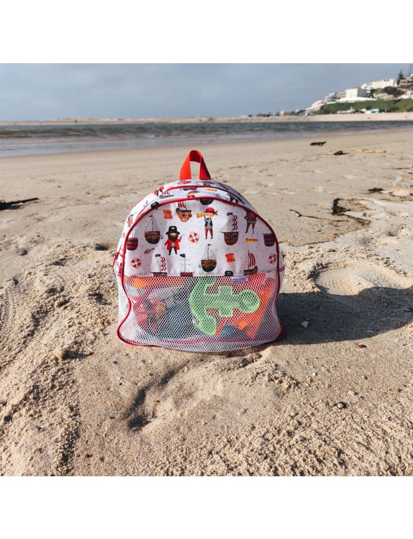 Mochila de Praia - Pequeno Pirata 