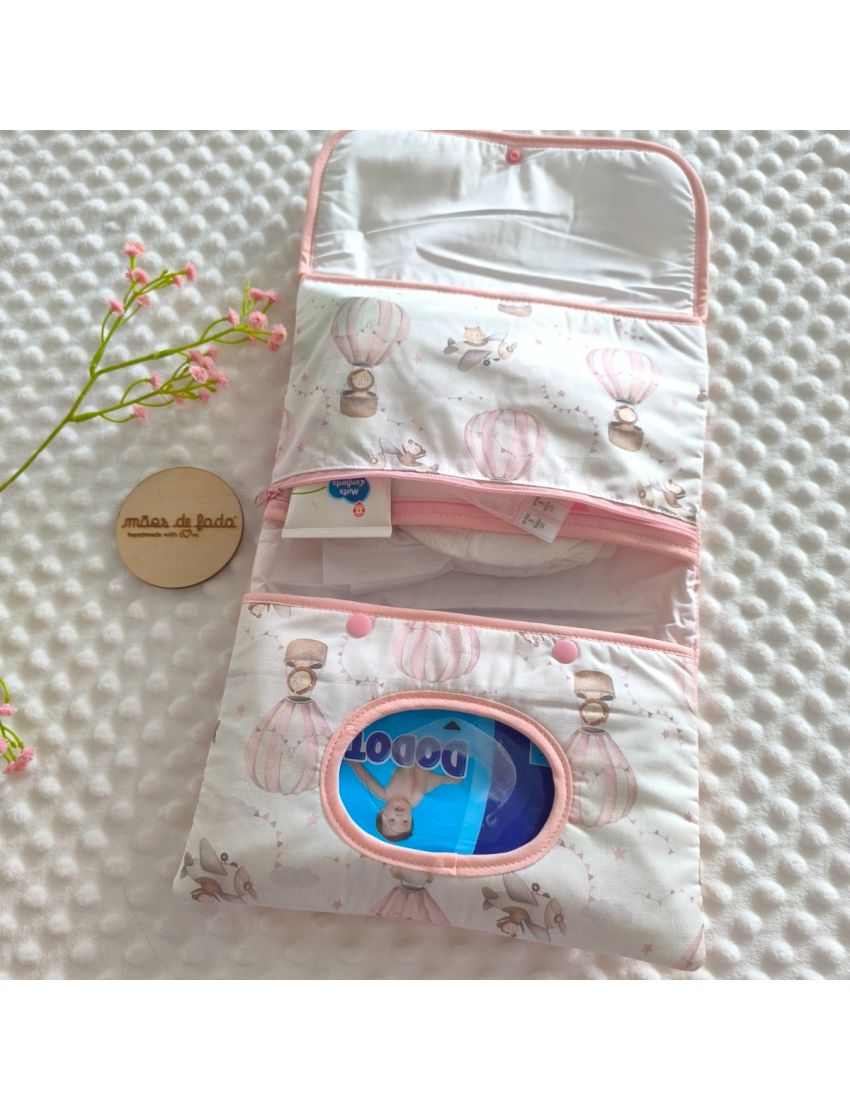 Bolsa 3 em 1 - Air Balloon Pink