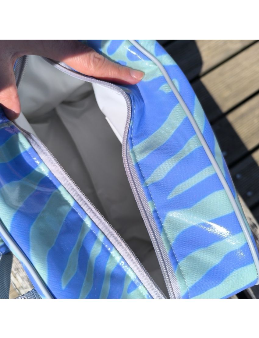 Lancheira - Zebra Purple Lime