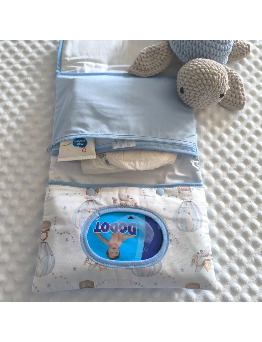 Bolsa 3 em 1 - Air Balloon Blue