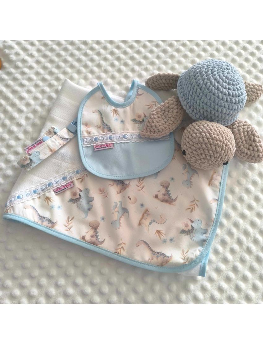 Conjunto - Dinosaur Blue