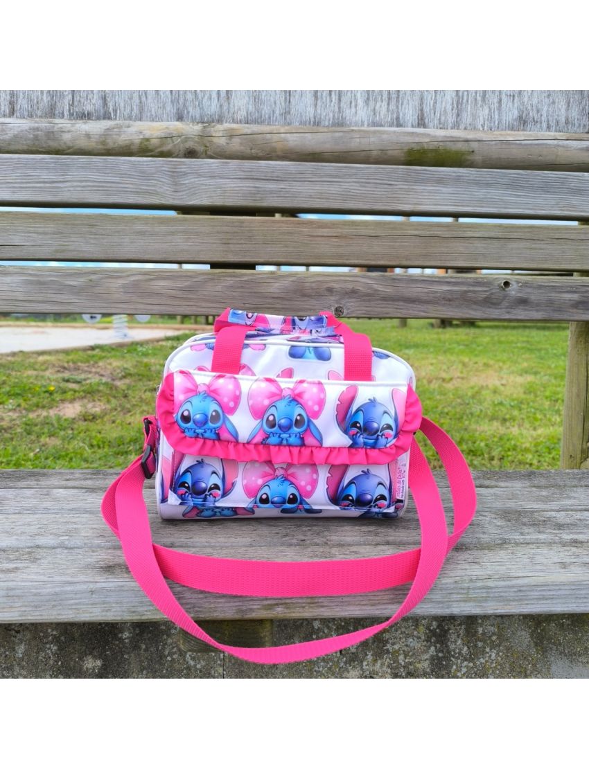 Lancheira Infantil - Stitch & Angel