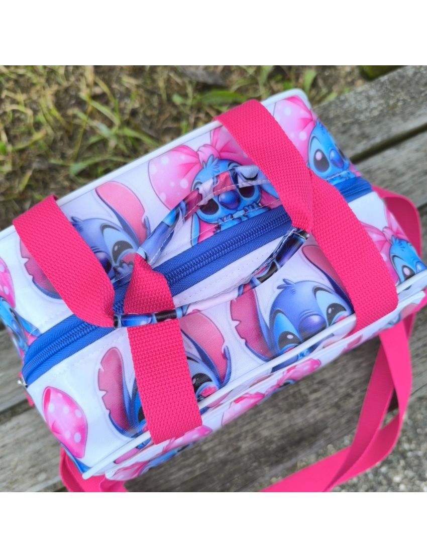 Lancheira Infantil - Stitch & Angel