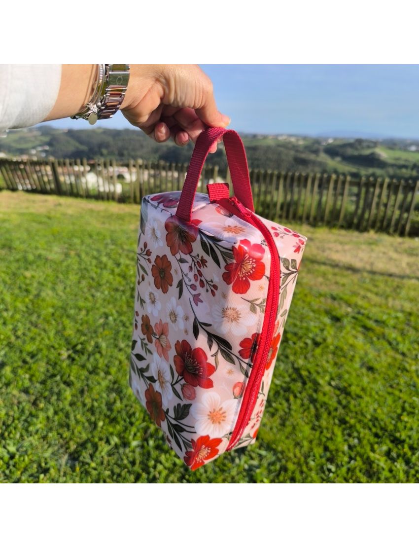 Necessaire Box - Bordeaux Floral