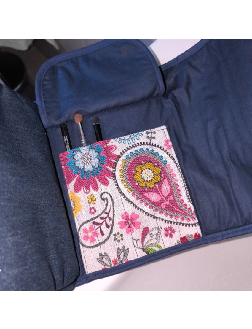 Bolsa Maquilhagem - Floral