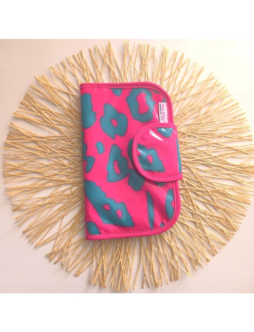 Bolsa Higiene - Leopard Neon