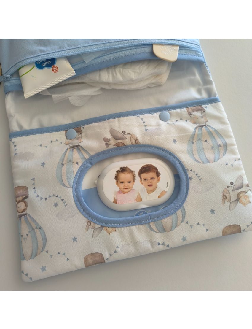 Bolsa 3 em 1 - Air Balloon Blue