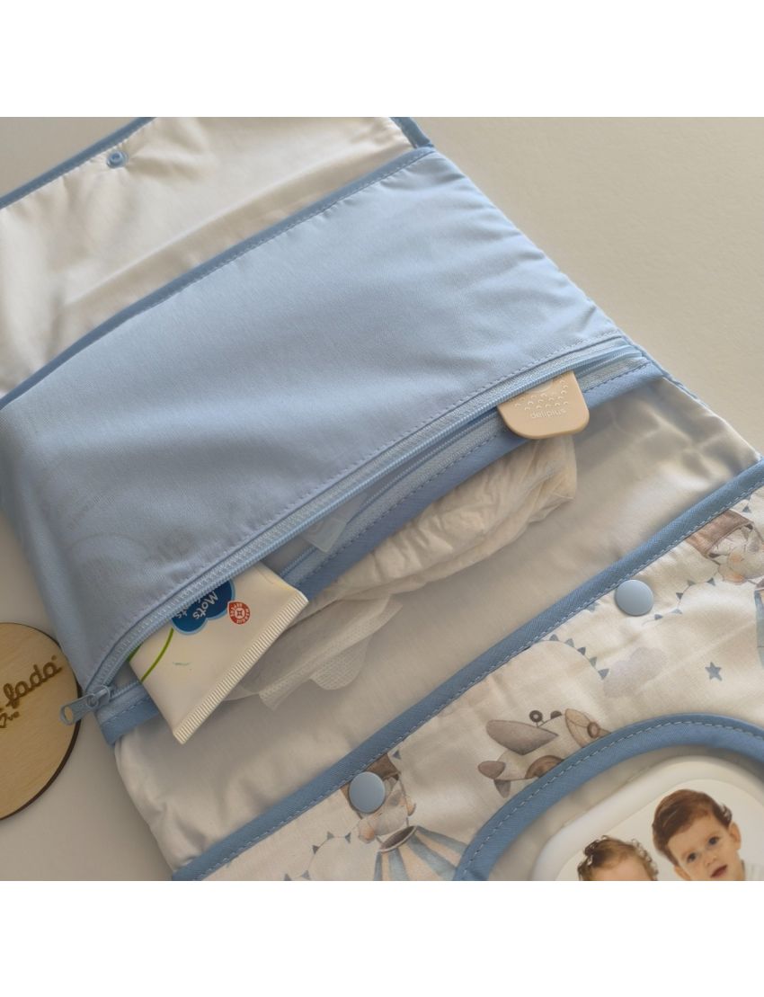 Bolsa 3 em 1 - Air Balloon Blue