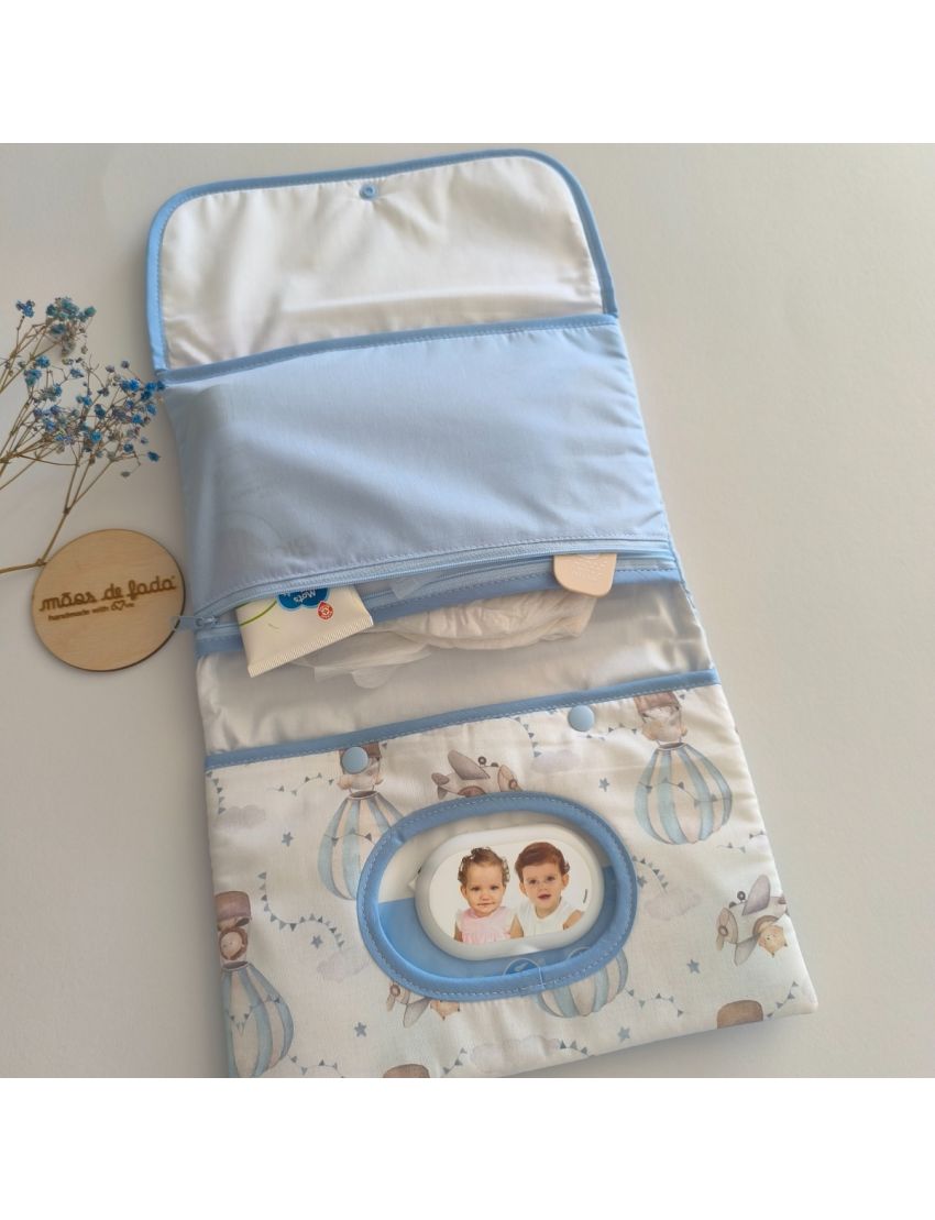 Bolsa 3 em 1 - Air Balloon Blue