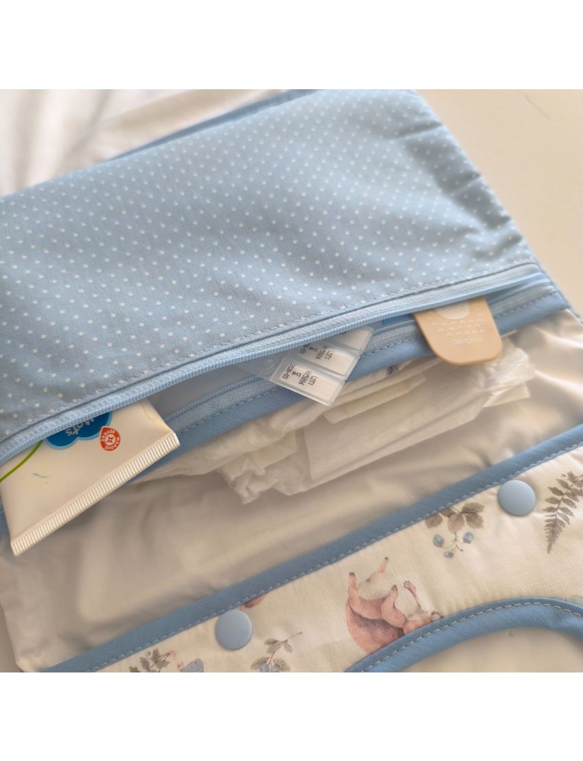 Bolsa 3 em 1 - Forest Animal Blue