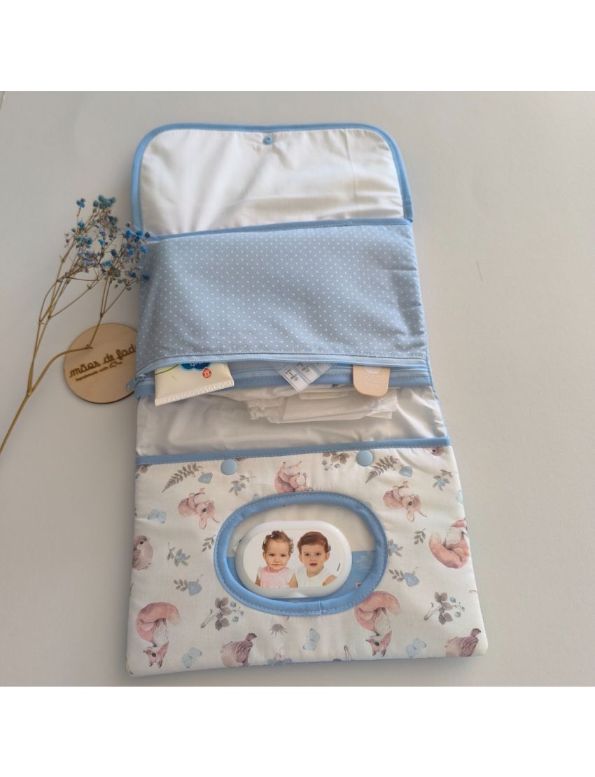 Bolsa 3 em 1 - Forest Animal Blue