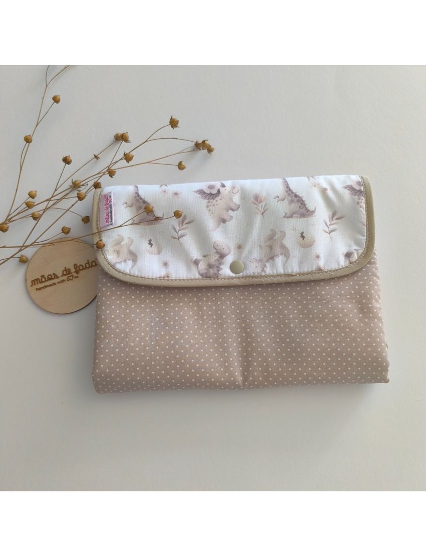 Bolsa 3 em 1 - Dinosaur Beige