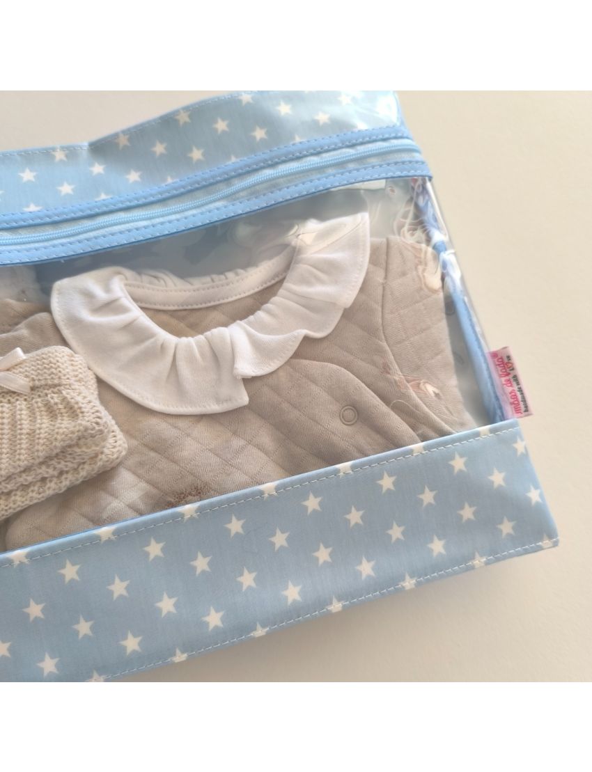 Organizadores - Azul com estrelas brancas