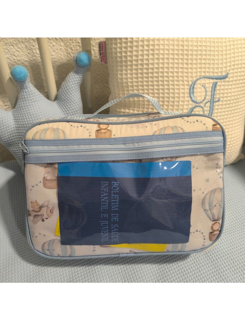 Essencial Baby Bag - Air Balloon Blue