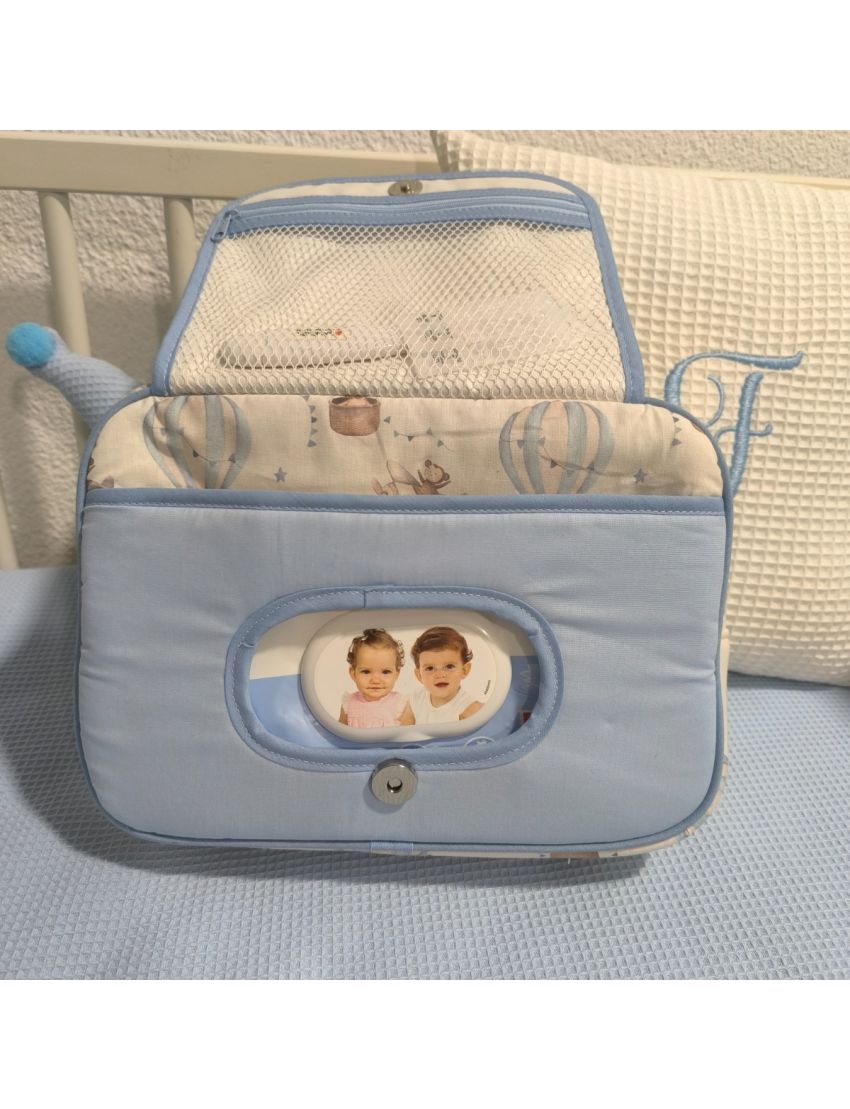 Essencial Baby Bag - Air Balloon Blue
