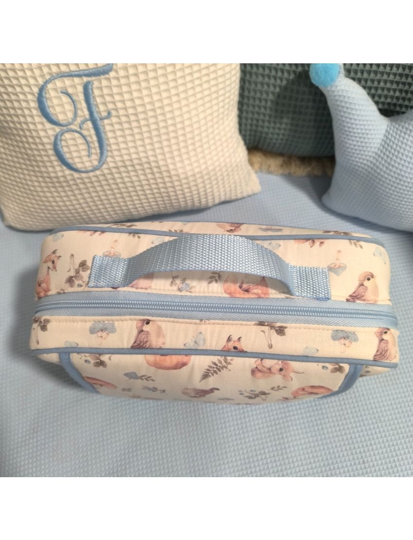 Essencial Baby Bag - Forest Animal Blue