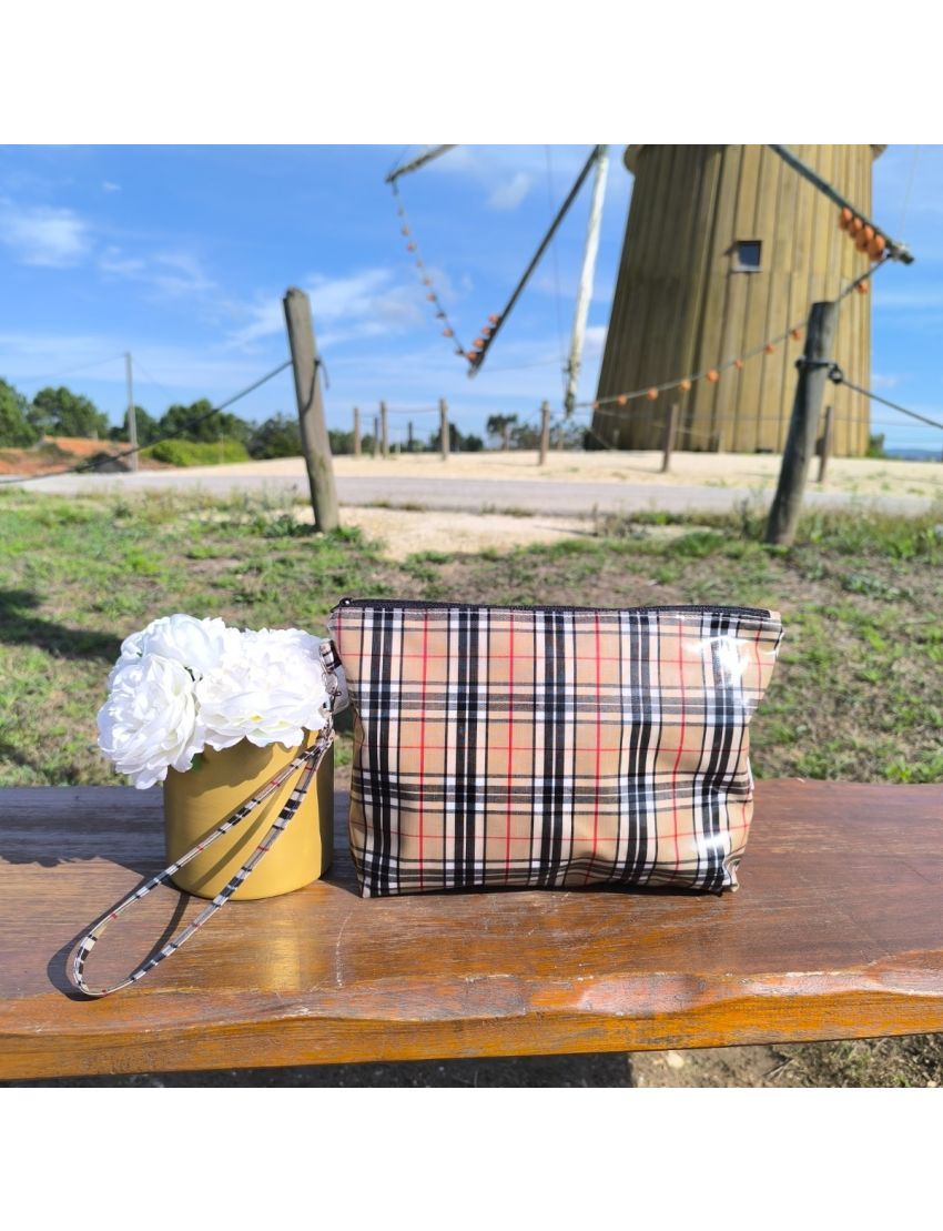 Necessaire Plastificado - Xadrez