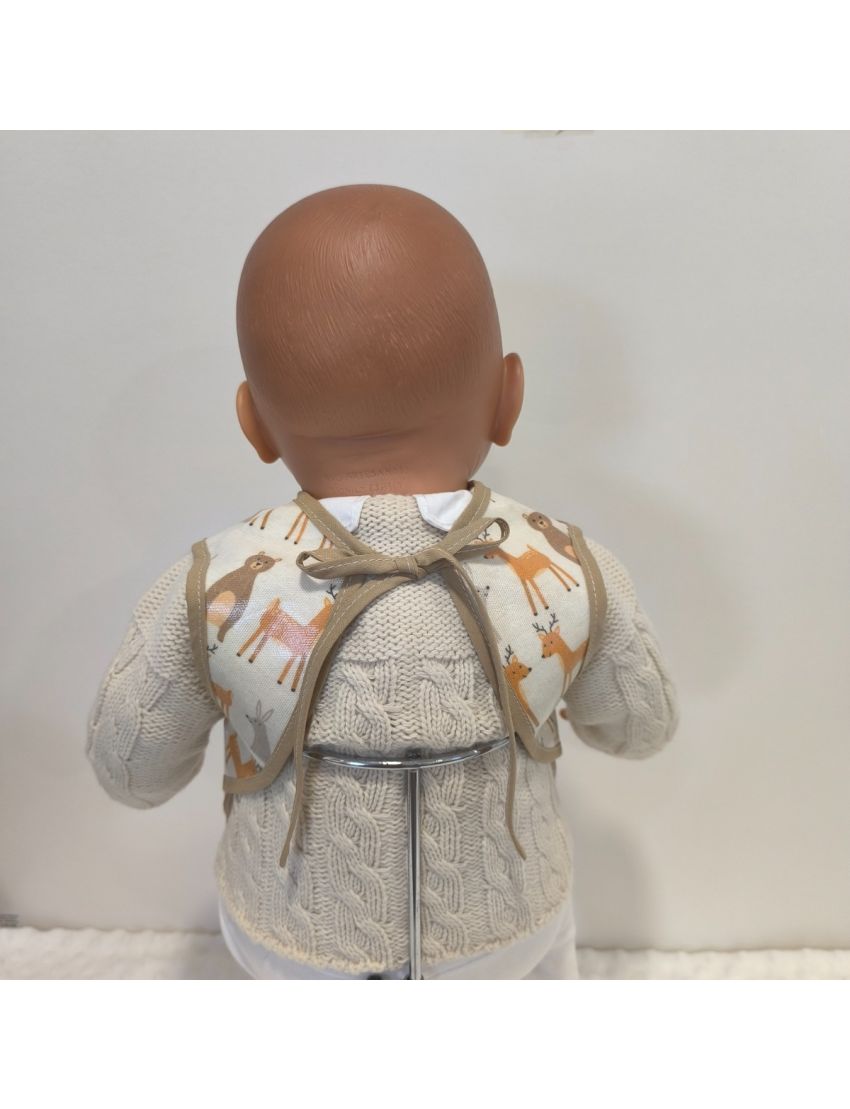 Babete Comida - Animais da Floresta