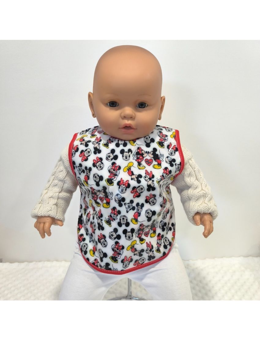 Babete Comida - Minnie & Mickey