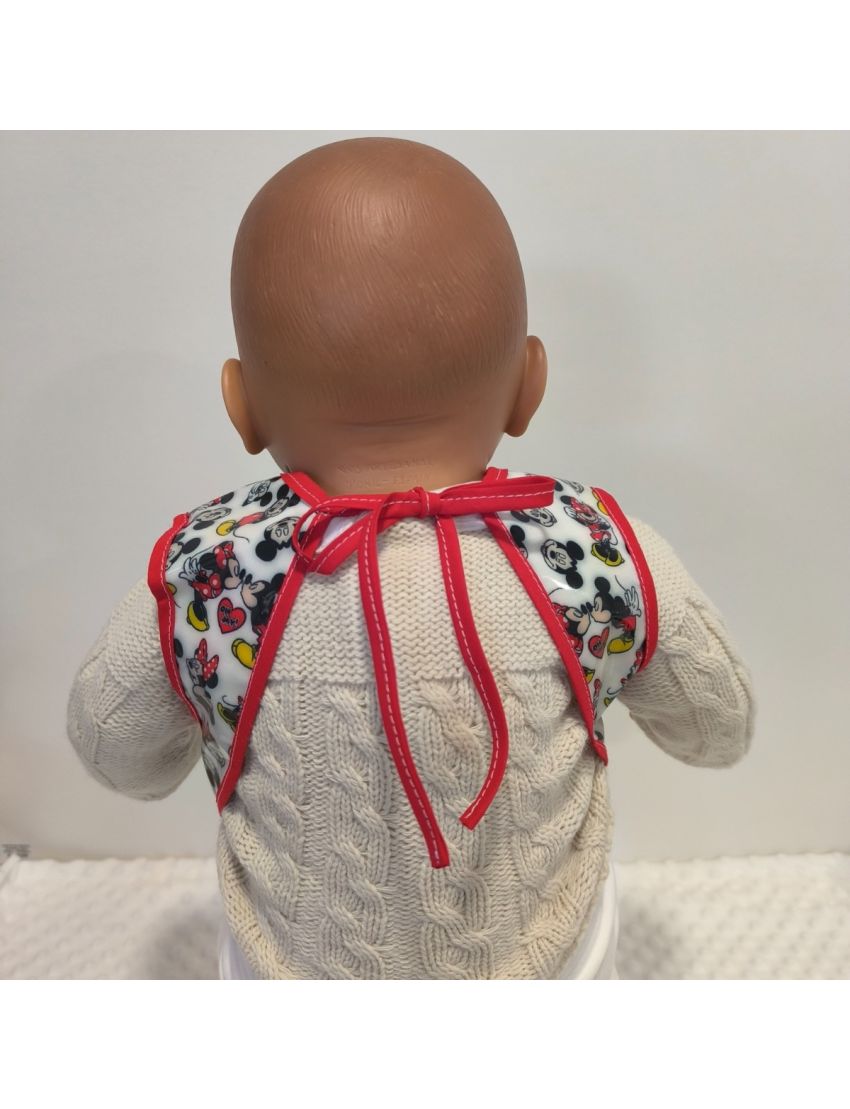 Babete Comida - Minnie & Mickey