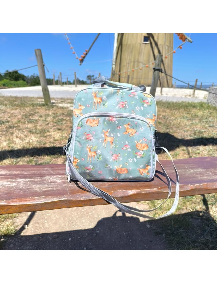 Mochila Lancheira - Veadinhos