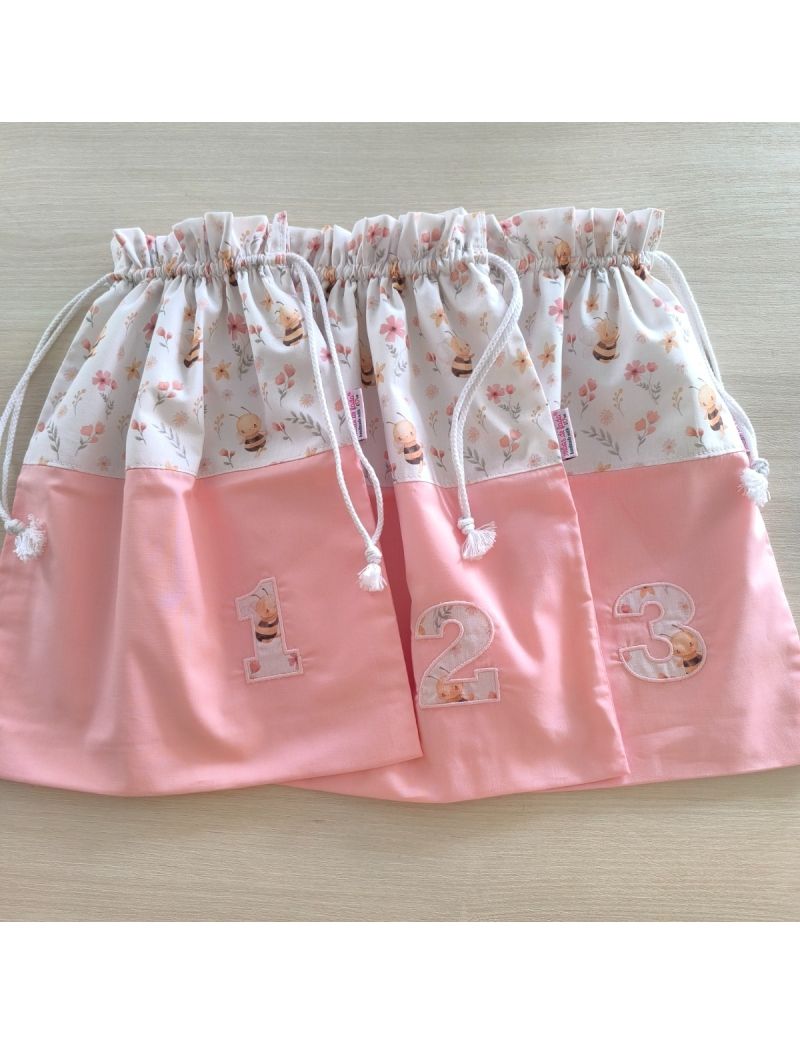 Conjunto Taleigos - Abelhinhas 