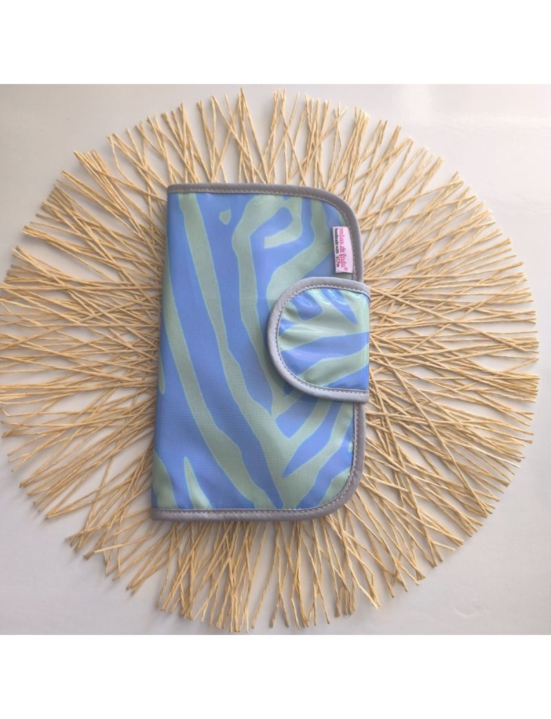 Bolsa Higiene - Zebra Purple Lime 